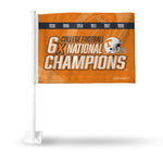 Wholesale Tennessee University 6 Time College Football Champs Car Flag