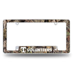 Wholesale Tennessee University / Mossy Oak Camo Break-Up Country All Over Chrome Frame (Bottom Oriented)