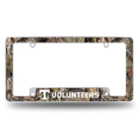 Wholesale Tennessee University / Mossy Oak Camo Break-Up Country All Over Chrome Frame (Bottom Oriented)