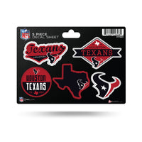 Wholesale Texans 5-Pc Sticker Sheet