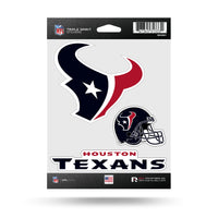 Wholesale Texans Triple Spirit Stickers