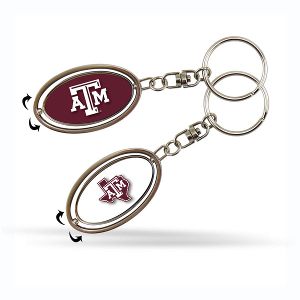 Wholesale Texas A&M Spinner Keychain