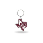 Wholesale Texas A&M - Texas State Shaped Keychain