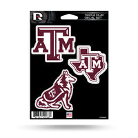 Wholesale Texas A&M Triple Play Sticker