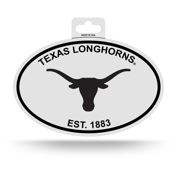 Wholesale Texas Black And White Oval Sticker