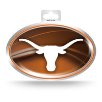 Wholesale Texas Metallic Oval Sticker