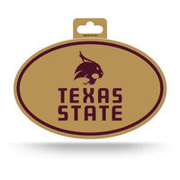 Wholesale Texas State Full Color Oval Sticker