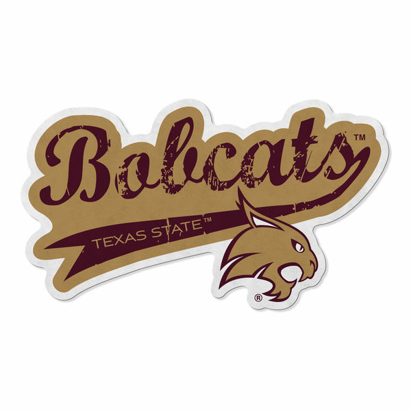 Wholesale Texas State Shape Cut Logo With Header Card - Distressed Design