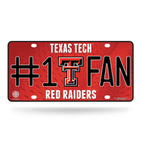 Wholesale Texas Tech #1 Fan Metal Tag