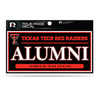 Wholesale Texas Tech 3" X 6" True Pride Decal - Alumni