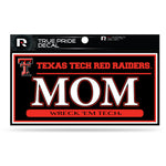 Wholesale Texas Tech 3" X 6" True Pride Decal - Mom