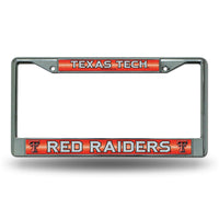 Wholesale Texas Tech Bling Chrome Frame