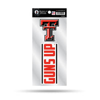 Wholesale Texas Tech Double Up Die Cut Sticker