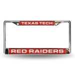 Wholesale Texas Tech Red Laser Chrome Frame