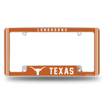 Wholesale Texas University Alternate Design All Over Chrome Frame - Bottom Oriented