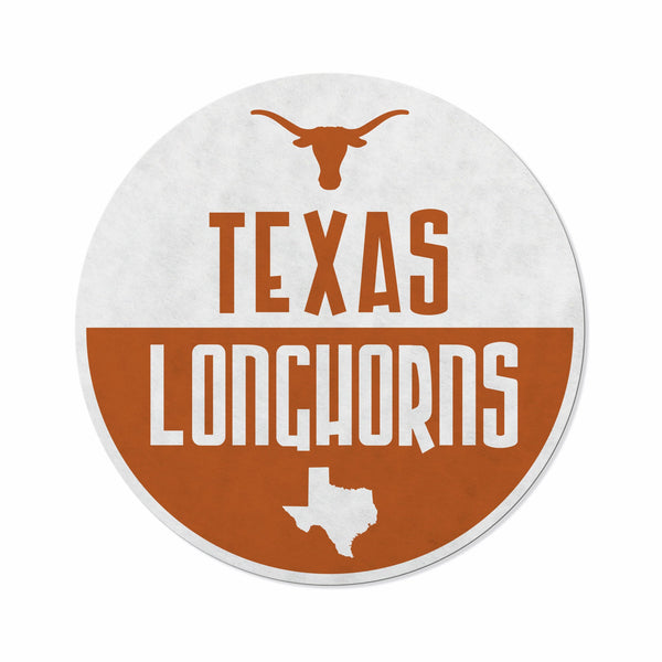 Wholesale Texas University Shape Cut Logo With Header Card - Classic Design