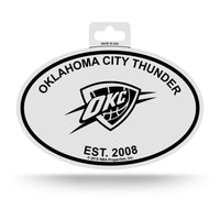 Wholesale Thunder Black And White Oval Sticker