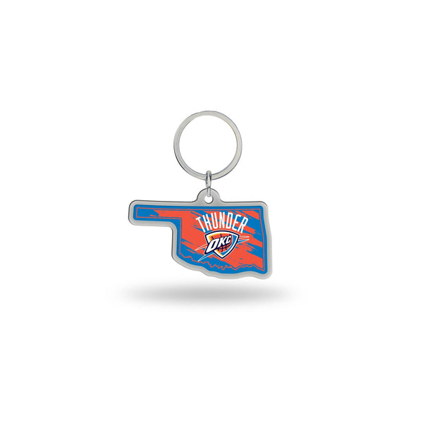 Wholesale Thunder - Oklahoma State Shaped Keychain