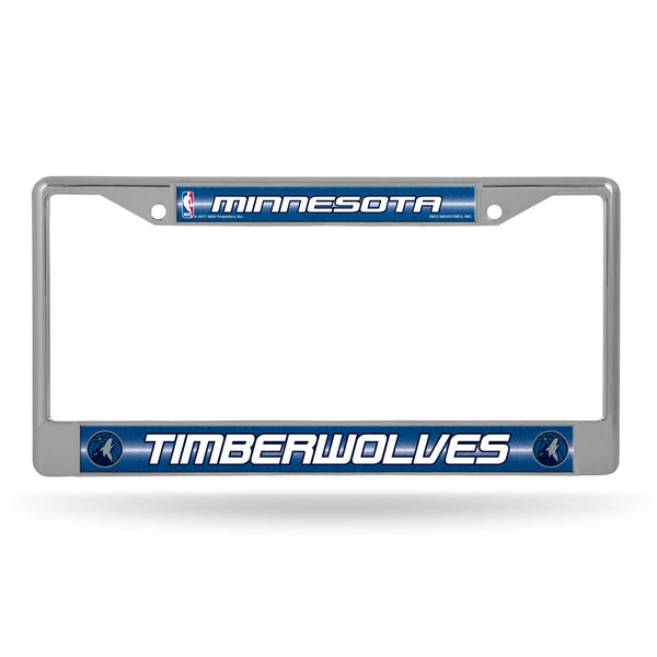 Wholesale Timberwolves Bling Chrome Frame