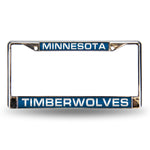 Wholesale Timberwolves Blue Laser Chrome Frame