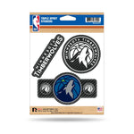 Wholesale Timberwolves - Carbon Fiber Design - Triple Spirit Stickers