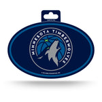 Wholesale Timberwolves Full Color Oval Sticker