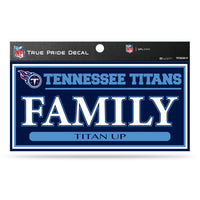 Wholesale Titans 3" X 6" True Pride Decal - Family