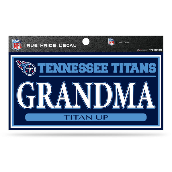 Wholesale Titans 3" X 6" True Pride Decal - Grandma