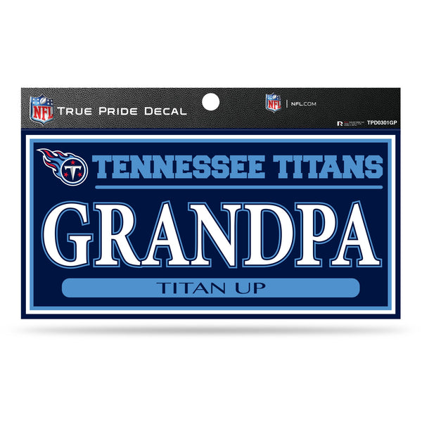 Wholesale Titans 3" X 6" True Pride Decal - Grandpa