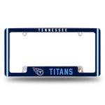 Wholesale Titans Alternate Design All Over Chrome Frame - Bottom Oriented