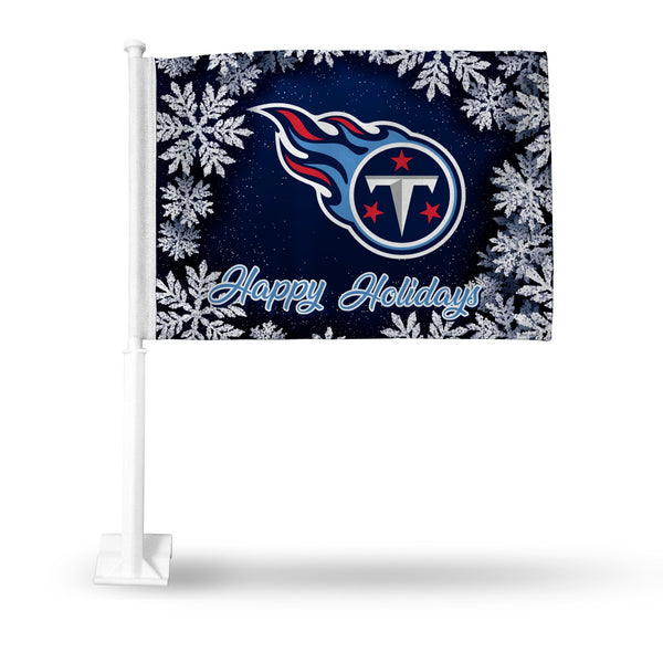 Wholesale Titans Holiday Themed Car Flag