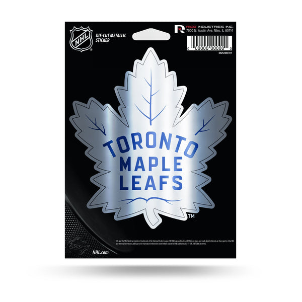 Wholesale Toronto Maple Leafs Die Cut Metallic Sticker