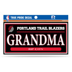 Wholesale Trail Blazers 3" X 6" True Pride Decal - Grandma