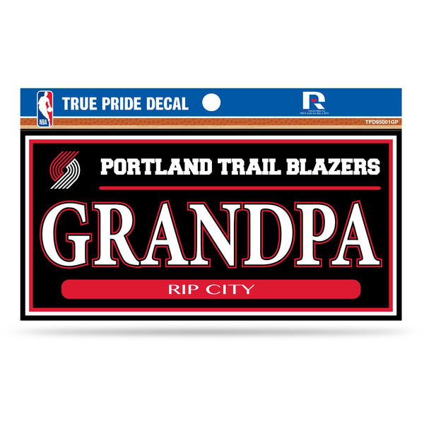 Wholesale Trail Blazers 3" X 6" True Pride Decal - Grandpa