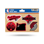 Wholesale Trail Blazers 5-Pc Sticker Sheet