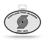 Wholesale Trail Blazers Black And White Oval Sticker