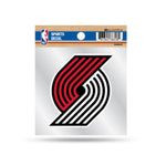 Wholesale Trail Blazers Clear Backer Decal W/ Primary Logo (4"X4")