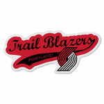 Wholesale Trail Blazers Shape Cut Logo With Header Card - Distressed Design