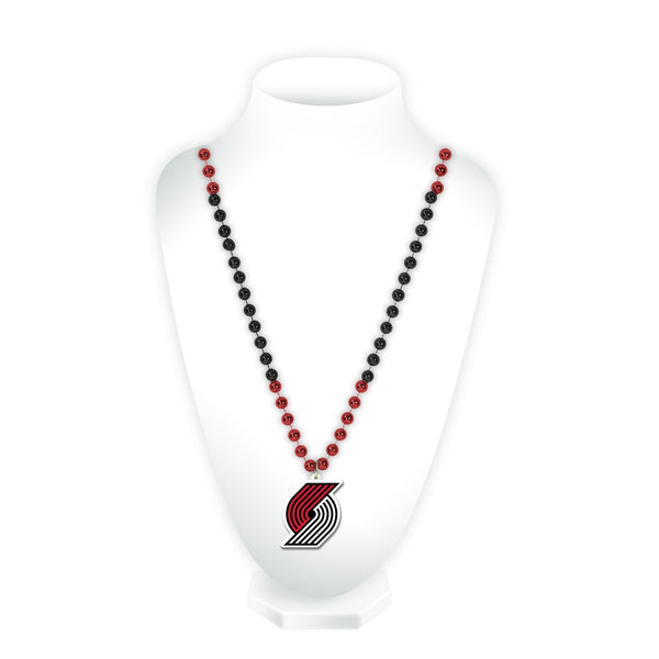 Wholesale Trail Blazers Sport Beads With Medallion