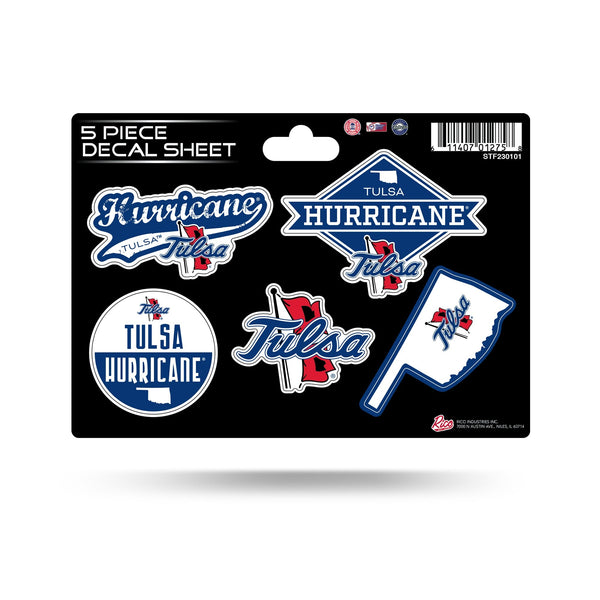 Wholesale Tulsa University 5 Piece Decal Sheet