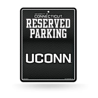 Wholesale Uconn - Carbon Fiber Design - Metal Parking Sign