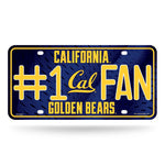 Wholesale University of California - Berkeley #1 Fan Metal Tag