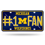 Wholesale University/Michigan #1 Fan Metal Tag