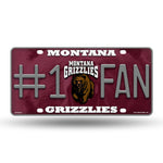 Wholesale University/Montana #1 Fan Metal Tag