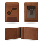 Wholesale Utah Jazz Premium Leather Front Pocket Wallet