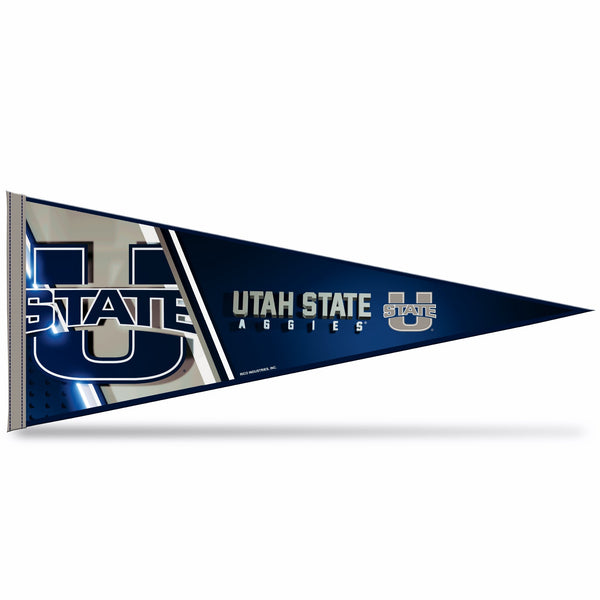 Wholesale Utah State University Soft Felt Pennant (12X30" - Carded)