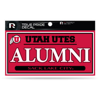 Wholesale Utah University 3" X 6" True Pride Decal - Alumni