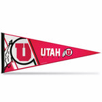 Wholesale Utah University Soft Felt Pennant (12X30" - Carded)