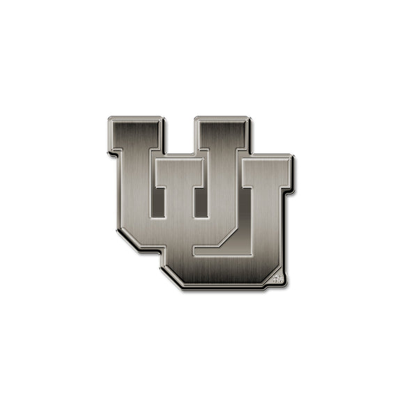 Wholesale Utah Utes Antique Nickel Auto Emblem - Interlocking U