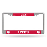 Wholesale Utah Utes Chrome Frame